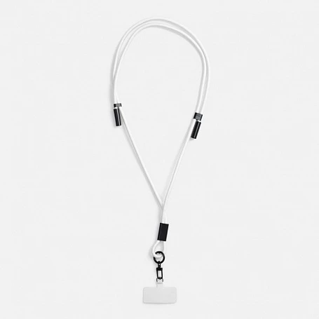 Кабель-ланьярд energyFlex Power Delivery 60 Вт, белый