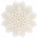 Свеча Snowflame 2, белая, 8 см