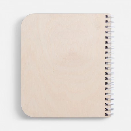 Блокнот на пружине Woodpad на заказ