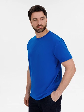 Футболка унисекс T-Bolka 180, синяя
