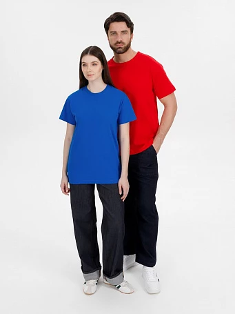 Футболка унисекс T-Bolka 180, темно-серая (графит)