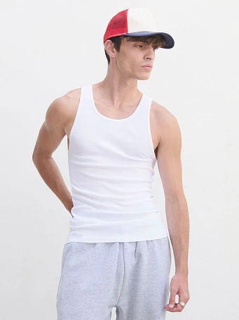 Майка унисекс Pablo, белая