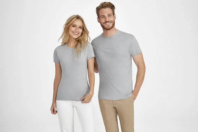 Футболка унисекс Regent 150, зеленый лайм