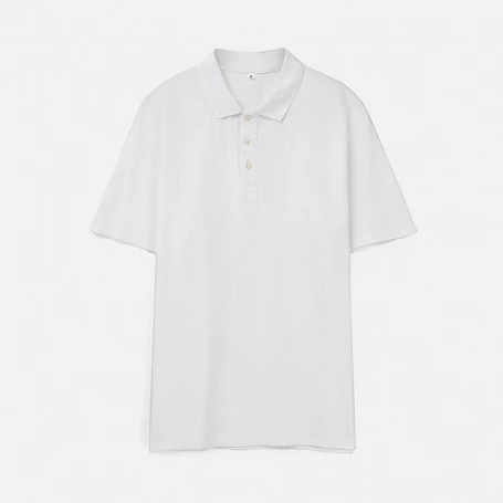 Рубашка поло унисекс Tervise, белая