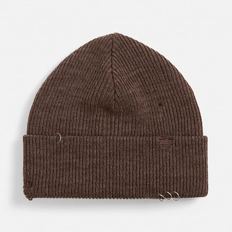 Шапка Ribelle, коричневый меланж