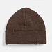 Шапка Ribelle, коричневый меланж