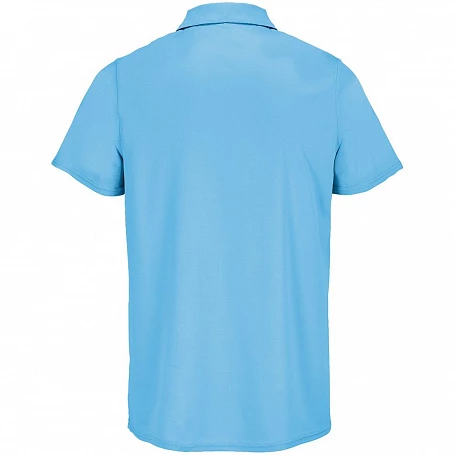 Рубашка поло унисекс Pitcher, ярко-бирюзовая