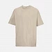Футболка оверсайз мужская Boxy Men, бежевая (льняная)