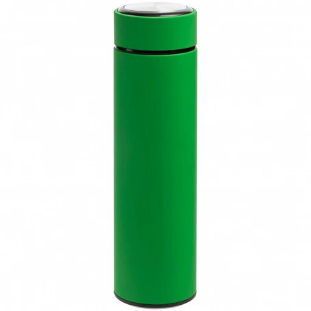 Термос с ситечком Percola, зеленый