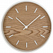 Часы настенные Kudo, беленый дуб