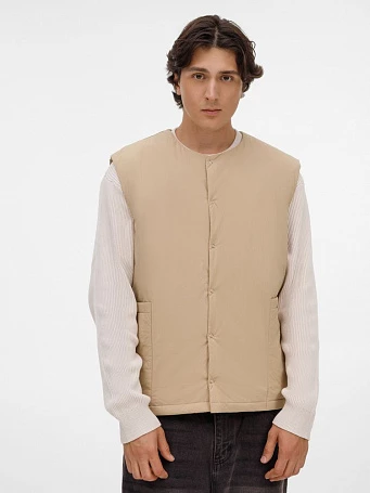 Жилет унисекс Veter, бежевый