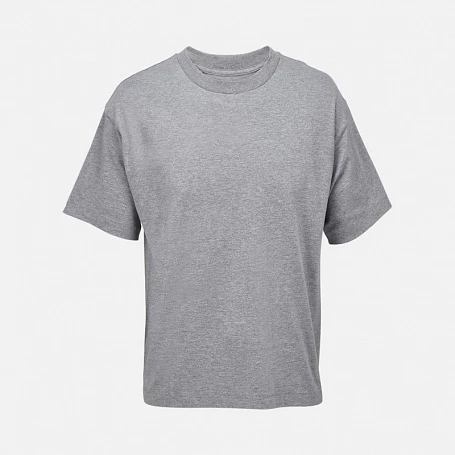 Футболка оверсайз унисекс Legacy, серый меланж