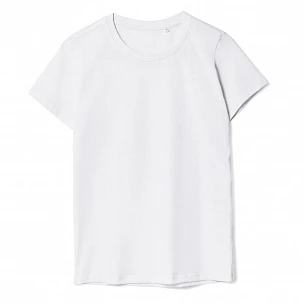 Футболка женская T-bolka Lady, белая (белоснежная)