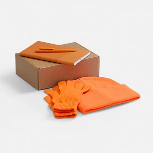 Набор Knit Warm, оранжевый