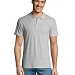 Рубашка поло мужская Summer 170, светло-серый меланж