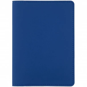 Обложка для паспорта Shall Simple, синий