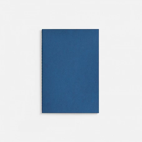 Блокнот Marco в клетку, синий