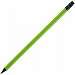 Карандаш простой Triangle Black с ластиком, зеленое яблоко