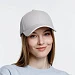 Бейсболка Spiker, серая с белым