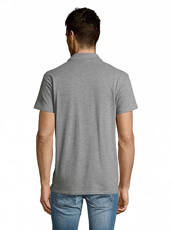 Рубашка поло мужская Summer 170, серый меланж