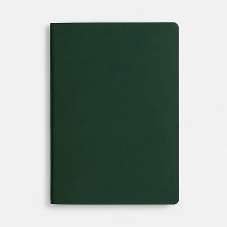 Блокнот Verso в клетку, зеленый, ver.2