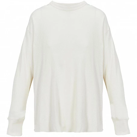 Футболка с длинным рукавом Thermal T, бежевая (неокрашенная)