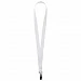 Лента для бейджа Neckband, белая