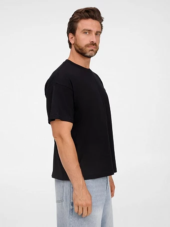 Футболка оверсайз унисекс Legacy, серый меланж