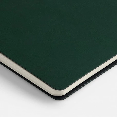 Блокнот Verso в клетку, зеленый, ver.2