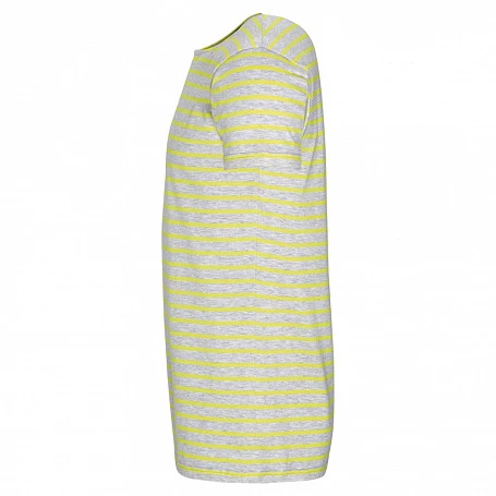 Футболка Miles Men серая с желтым