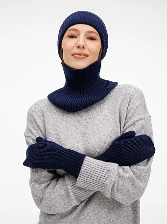 Шапка Catch Match, темно-синяя