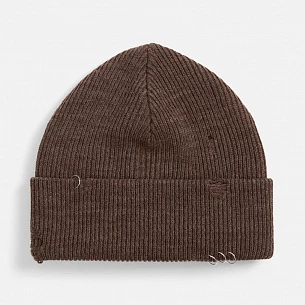 Шапка Ribelle, коричневый меланж
