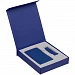 Коробка Latern для аккумулятора 5000 мАч и флешки, синяя