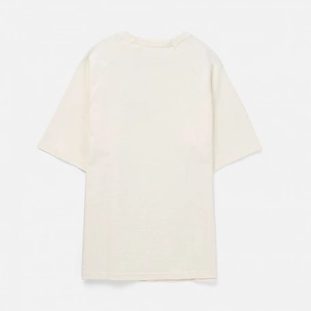 Футболка оверсайз унисекс Avenu, молочно-белая