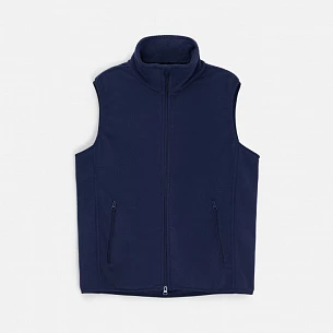 Жилет флисовый унисекс Ben Mac, темно-синий