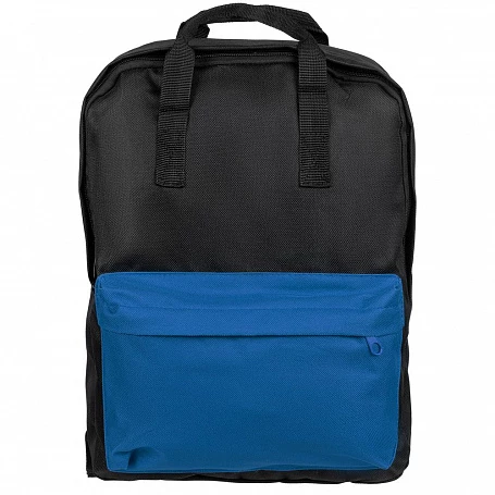 Рюкзак Niels, черный с синим
