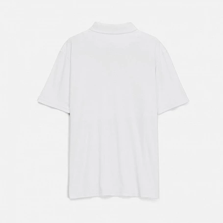 Рубашка поло унисекс Senti, белая