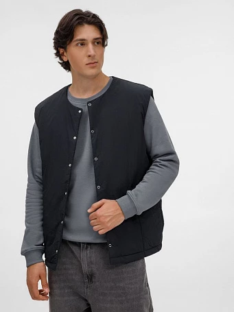 Жилет унисекс Veter, черный