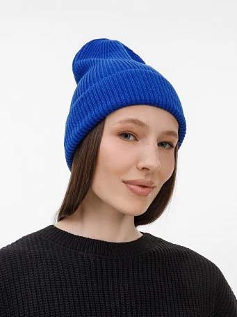 Шапка Nobilis Mono, синяя (аква)