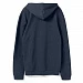 Толстовка с капюшоном унисекс Hoodie, синий меланж