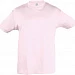 Футболка детская Regent Kids 150, светло-розовая