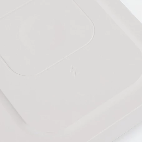 Беспроводное зарядное устройство с подогревом кружки Hot Task, белое