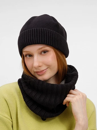 Шапка ComFleece, черная