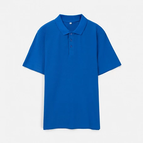 Рубашка поло унисекс Tervise, ярко-синяя