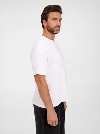 Футболка оверсайз унисекс Legacy, светло-бежевая (неокрашенная)