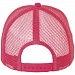 Бейсболка Bubble, розовый неон с белым