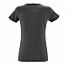 Футболка женская Regent Fit Women, черный меланж