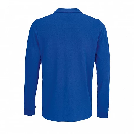Рубашка поло с длинным рукавом Prime LSL, ярко-синяя (royal)