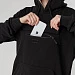 Худи унисекс с карманом на груди Chest Pocket, черное