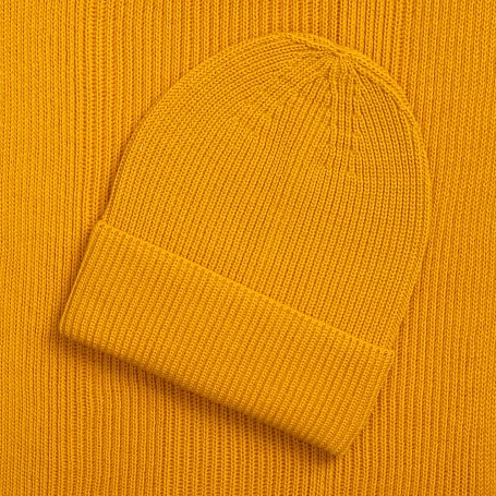 Шапка Nobilis Mono, желтая (медовая)